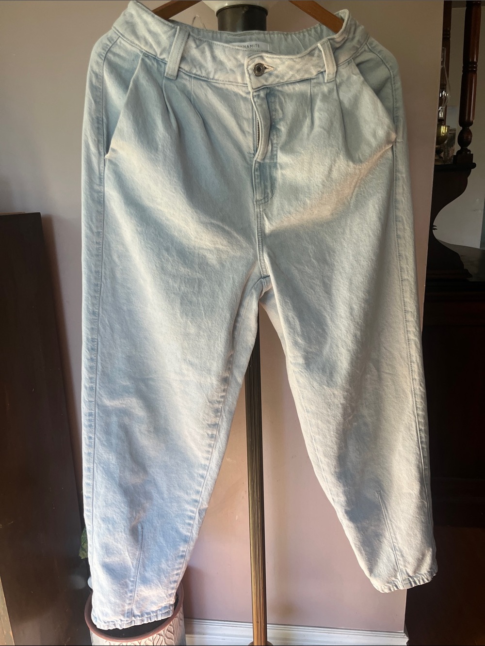 Dynamite Ultra High Waist Light Blue Jeans